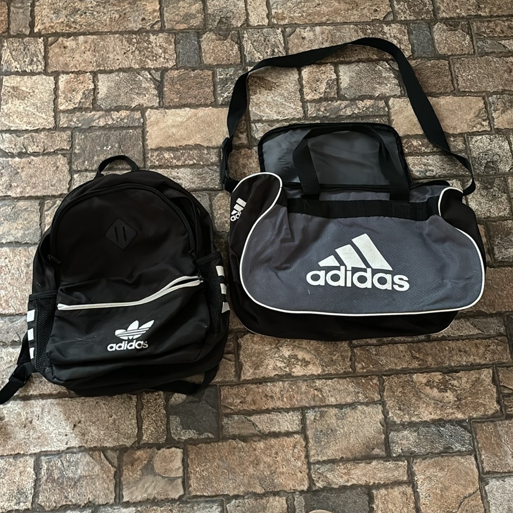 Adidas Bundle Of Duffle And Backpack